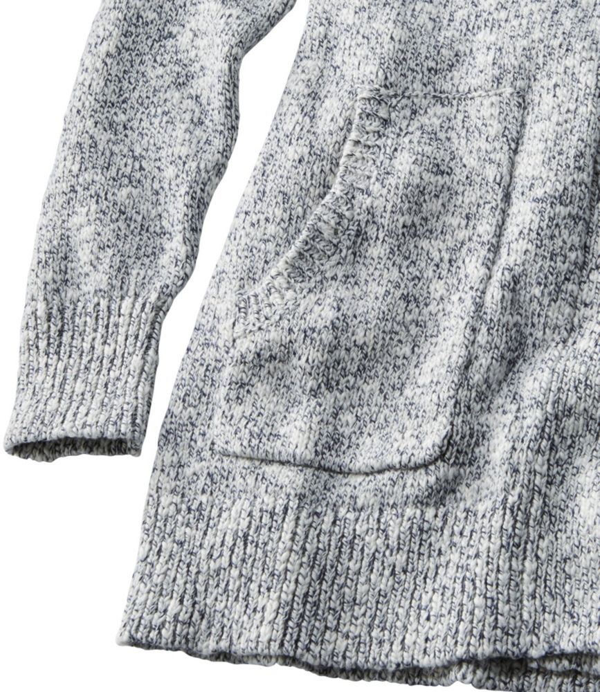 Women's Cotton Ragg Sweater, Open Cardigan - leoleo123123