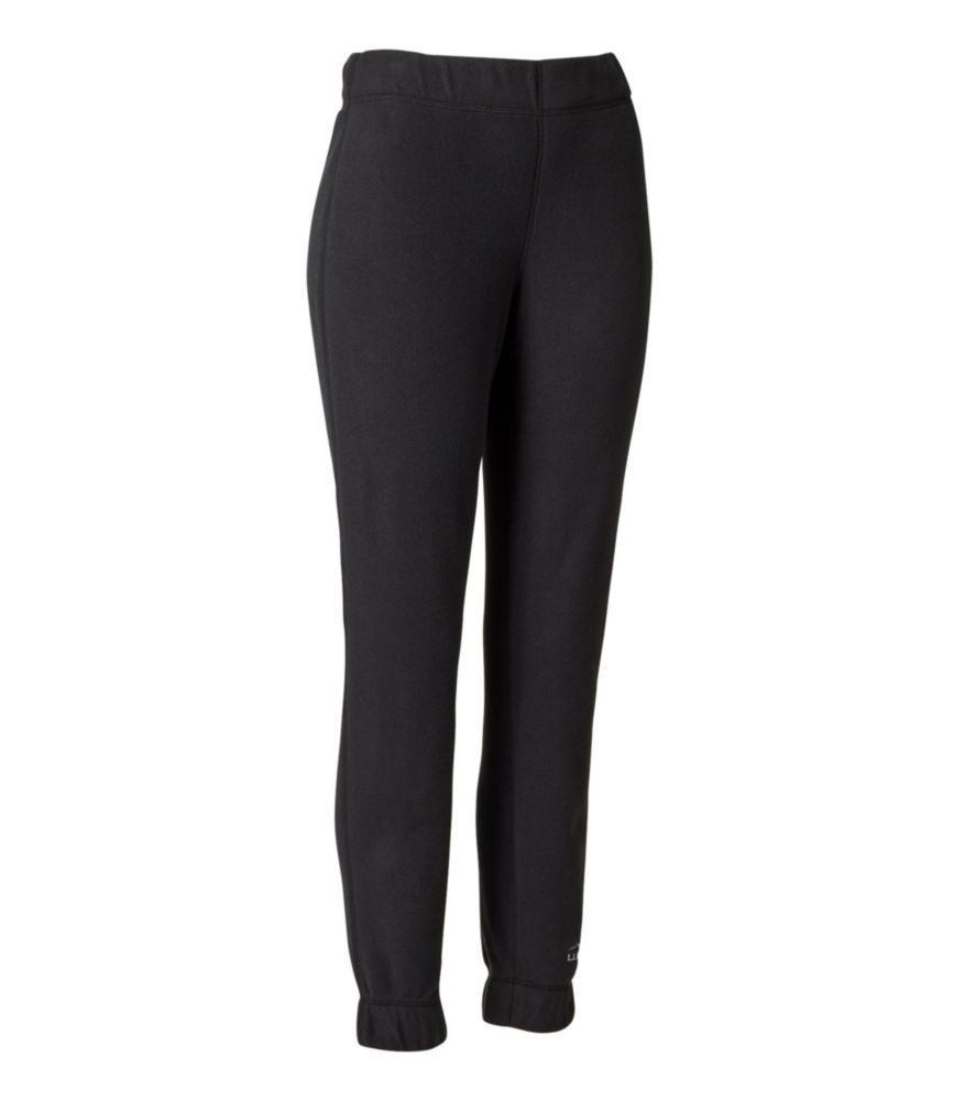 Women's L.L.Bean Fleece Base Layer Pants, Mid-Rise - leoleo123123