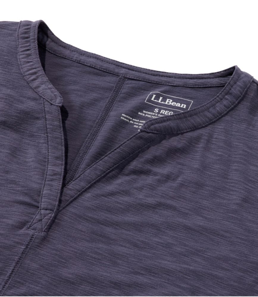 Women's Streamside Tee, Short-Sleeve Splitneck - leoleo123123