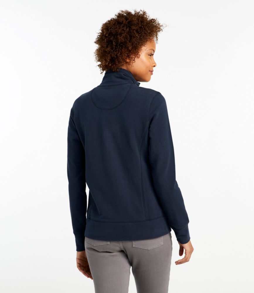 Women's Ultrasoft Sweats, Full-Zip Mock-Neck Jacket - leoleo123123
