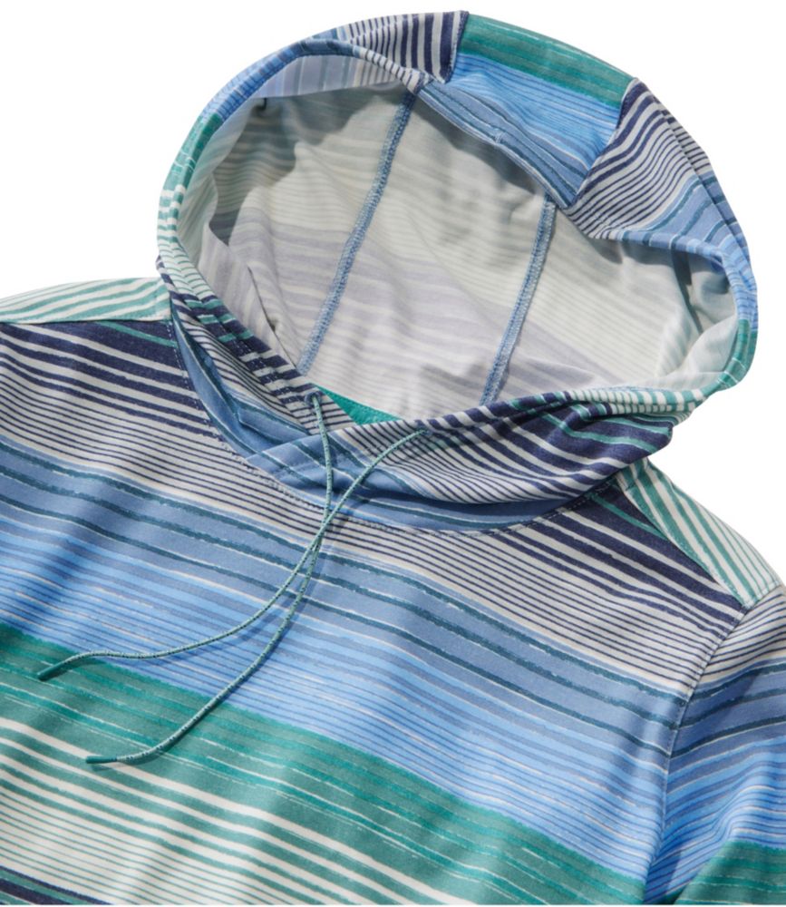 Women's Everyday SunSmart® Hooded Pullover, Long-Sleeve Stripe - leoleo123123