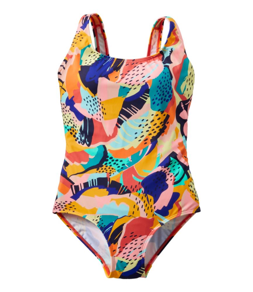 Women's BeanSport Swimwear, Scoopneck Tanksuit, Print - leoleo123123