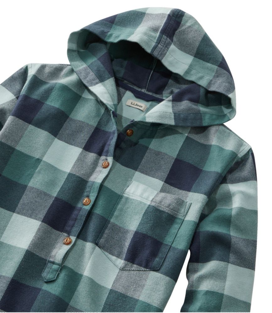 Women's Soft-Brushed Flannel Hoodie - leoleo123123