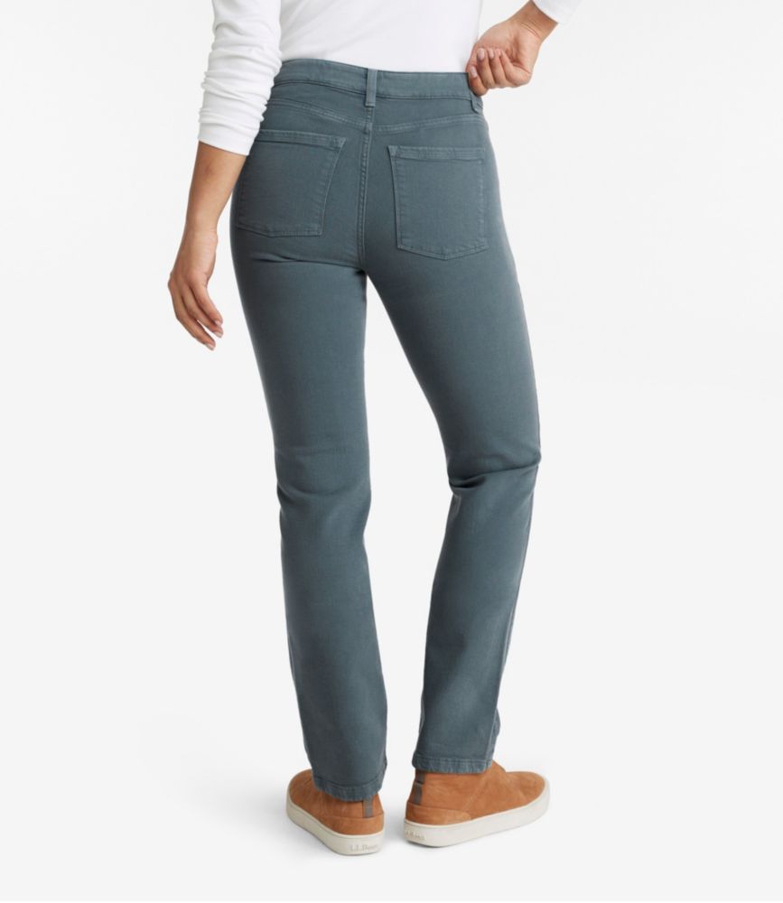 Women's True Shape Jeans, High-Rise Straight-Leg Colors - leoleo123123