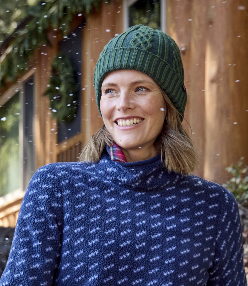 Adults' L.L.Bean Cable Knit Hat - leoleo123123