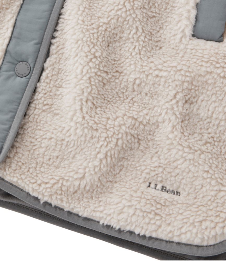 Women's Bean's Sherpa Fleece Coat - leoleo123123