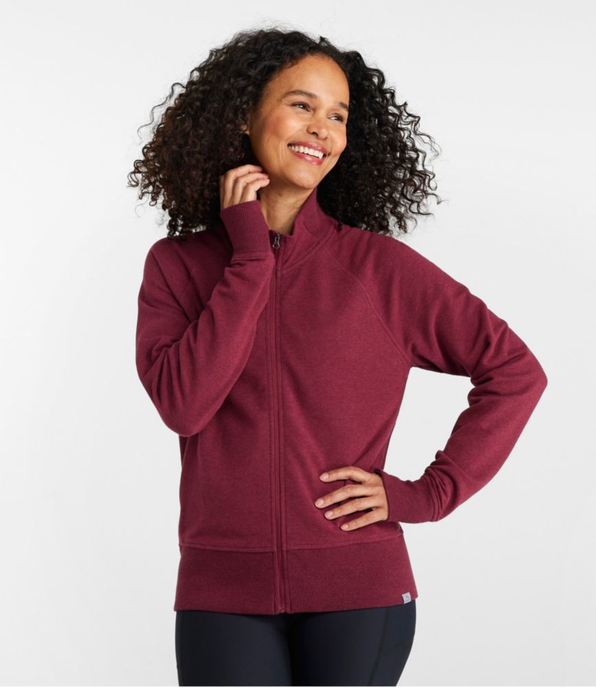 Women's L.L.Bean Cozy Sweatshirt, Full-Zip - leoleo123123