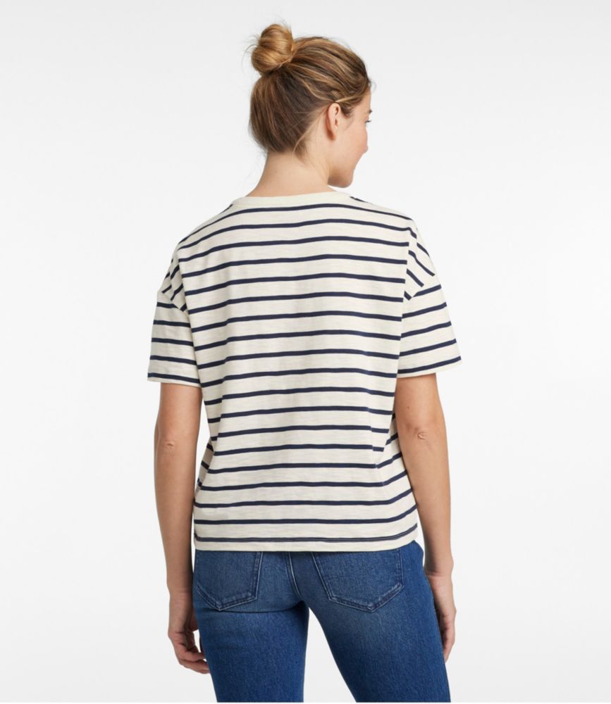 Women's Signature Slub Tee, Short-Sleeve Henley Novelty - leoleo123123