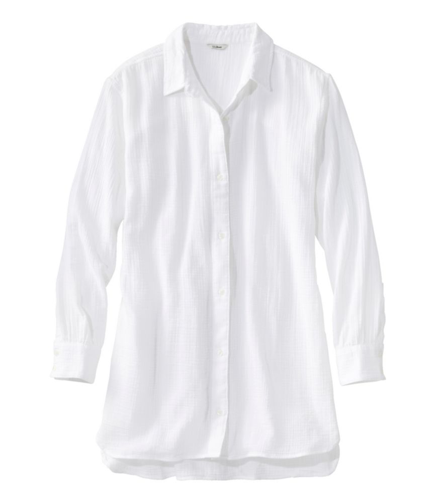 Women's Cloud Gauze Cover-Up Shirt - leoleo123123