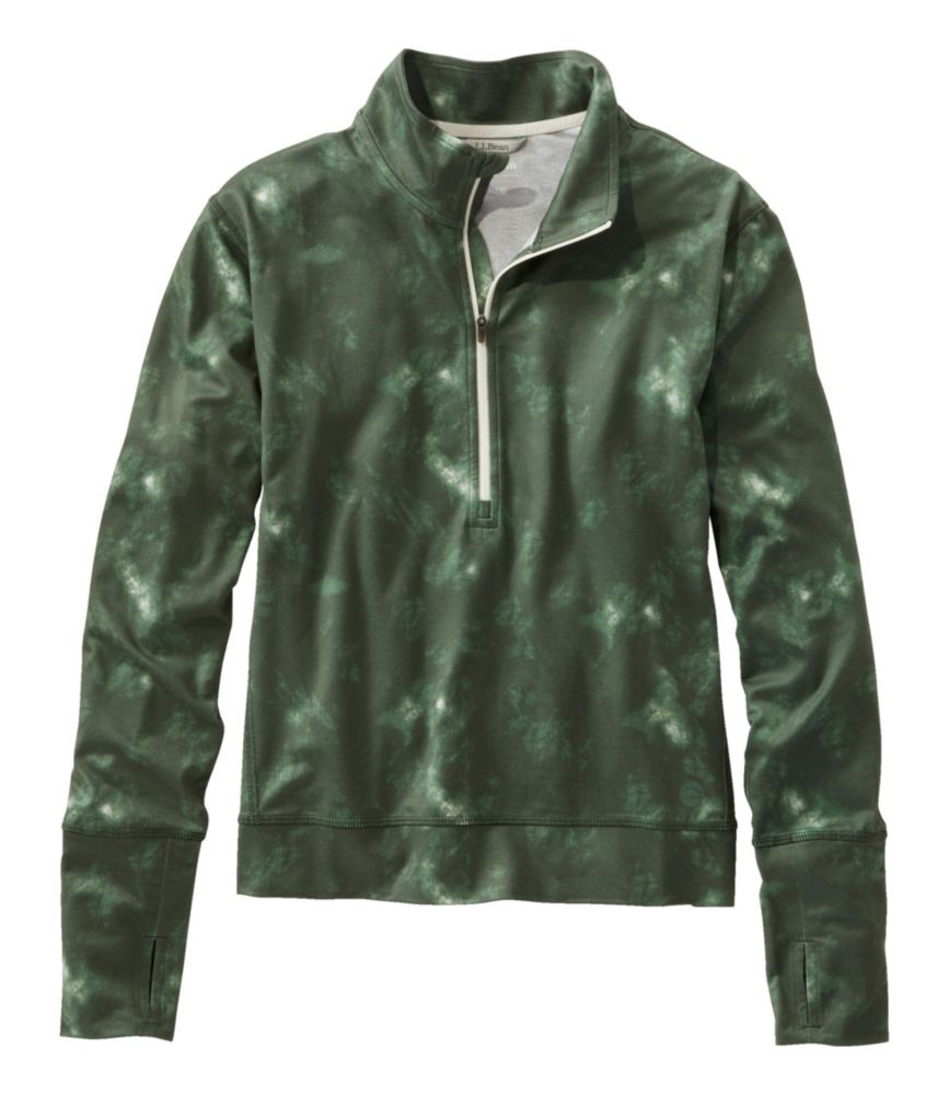 Women's VentureSoft Pullover, Quarter-Zip Print - leoleo123123