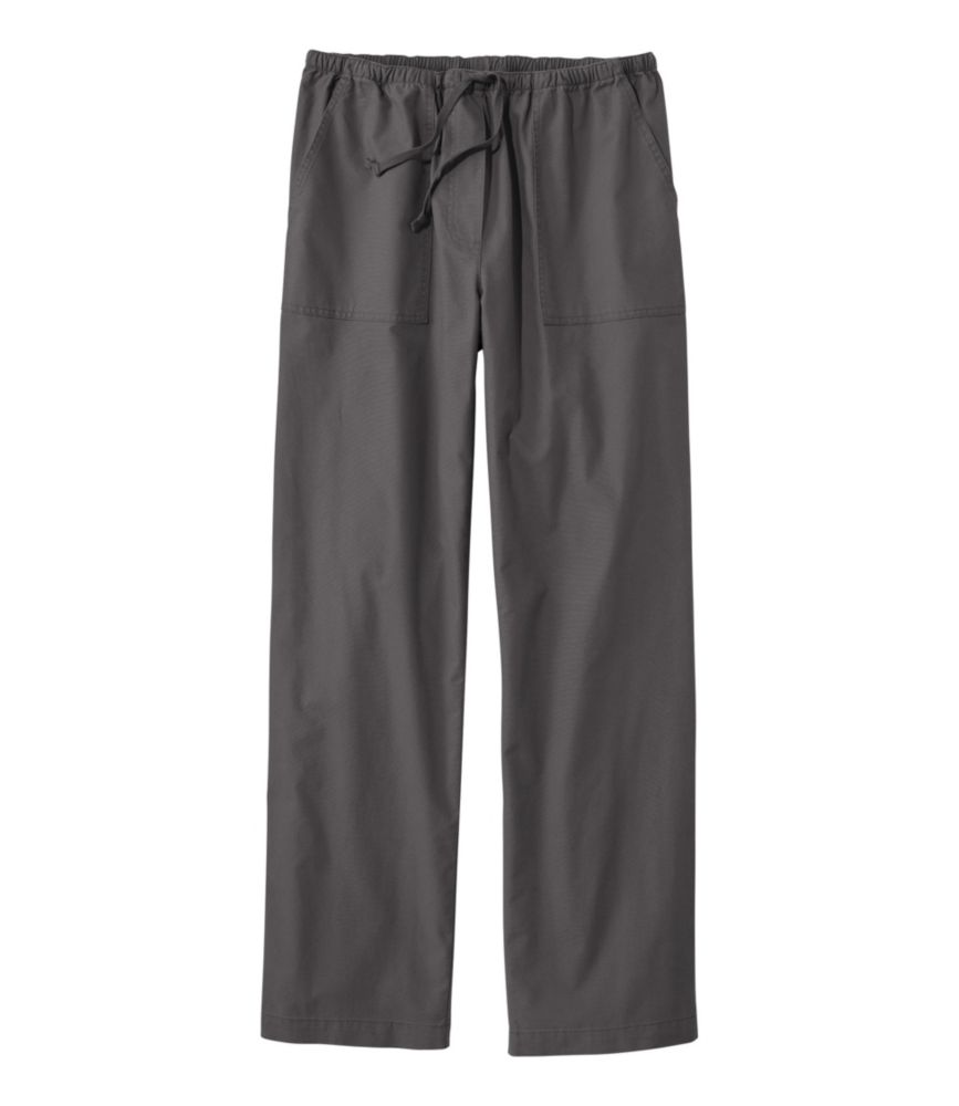 Women's Sunwashed Canvas Pants, High-Rise Straight-Leg - leoleo123123