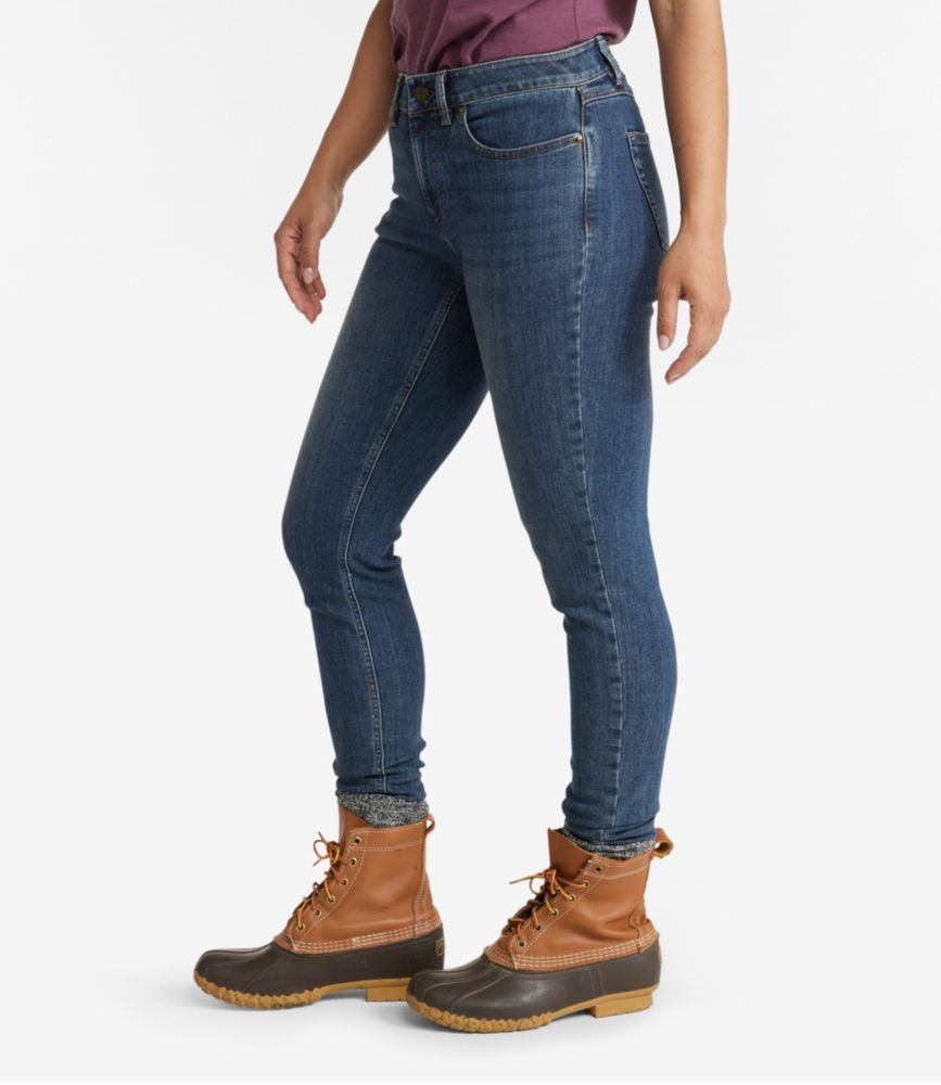 Women's BeanFlex® Jeans, Mid-Rise Skinny-Leg - leoleo123123