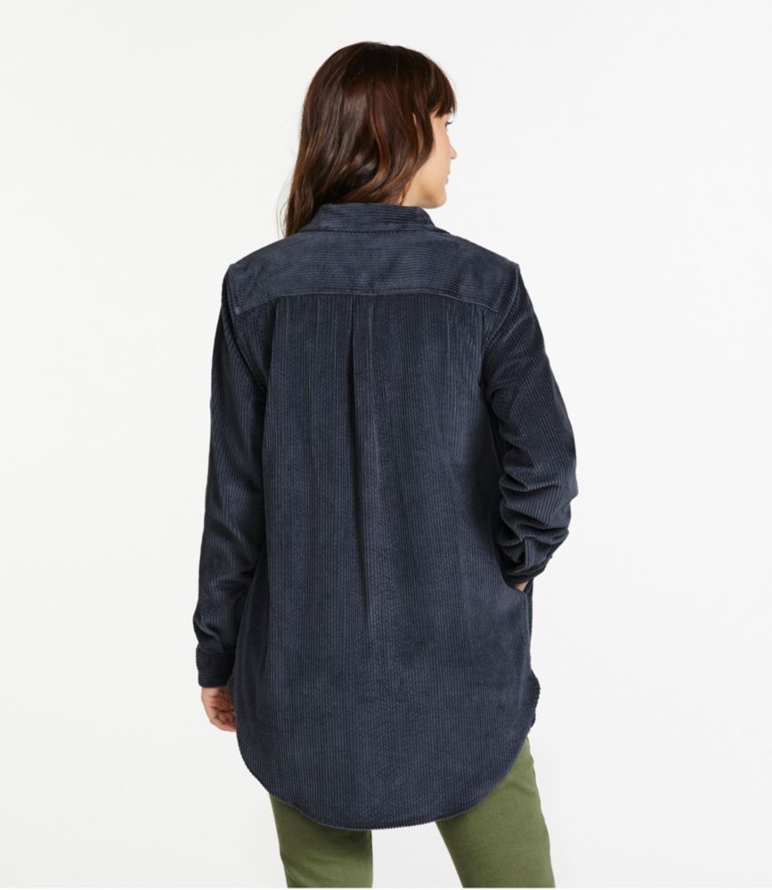 Women's Comfort Corduroy Relaxed Tunic - leoleo123123
