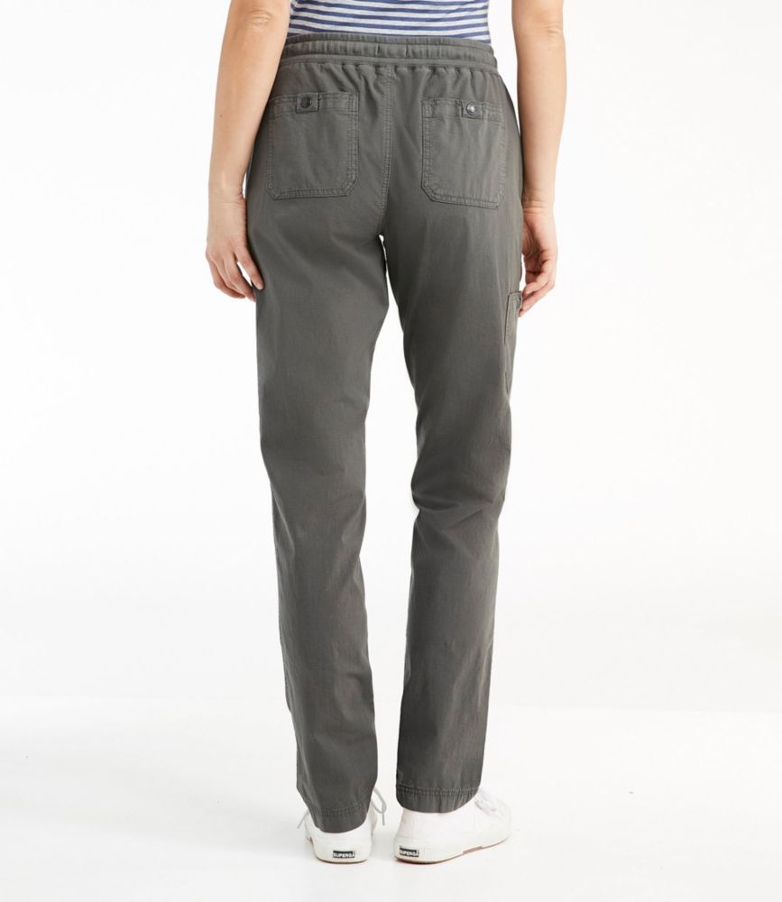 Women's Stretch Ripstop Pull-On Pants, Slim-Leg - leoleo123123