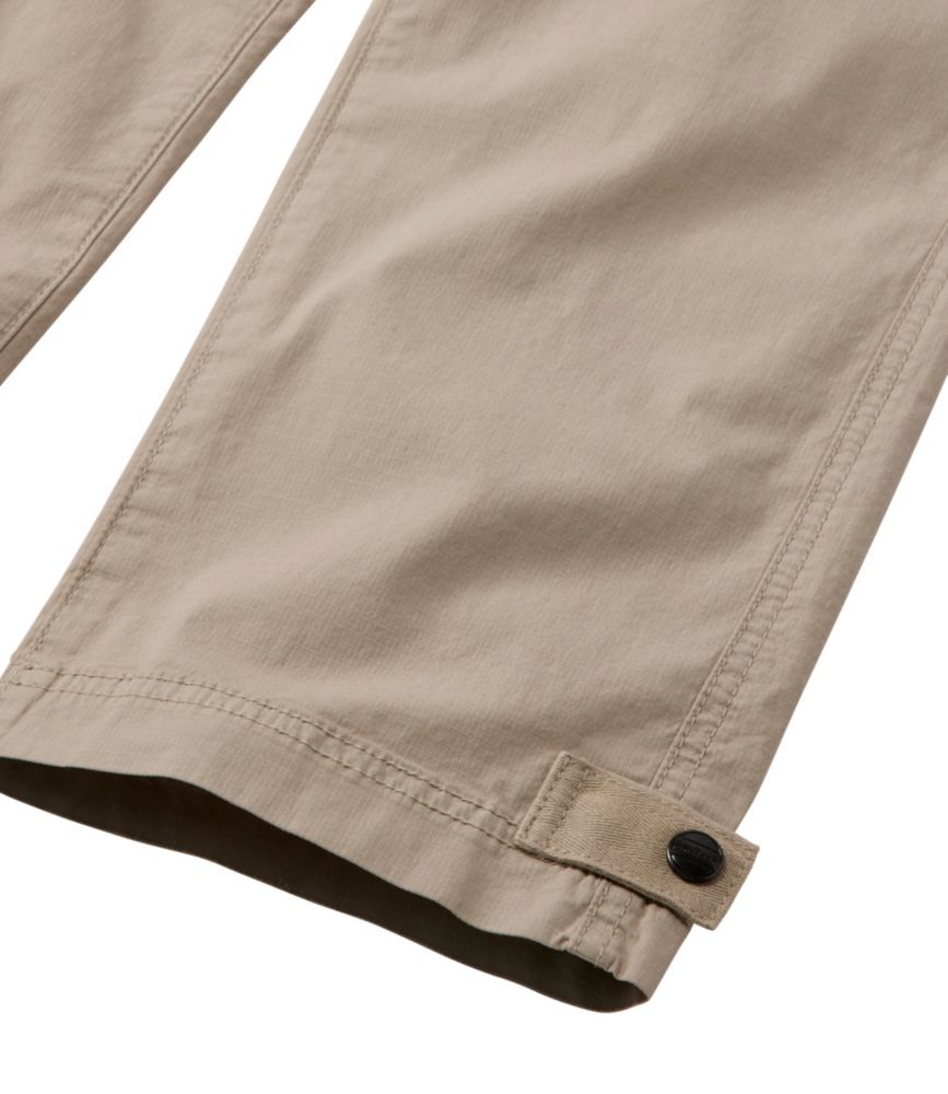 Women's Stretch Ripstop Pull-On Capri Pants, Slim-Leg - leoleo123123