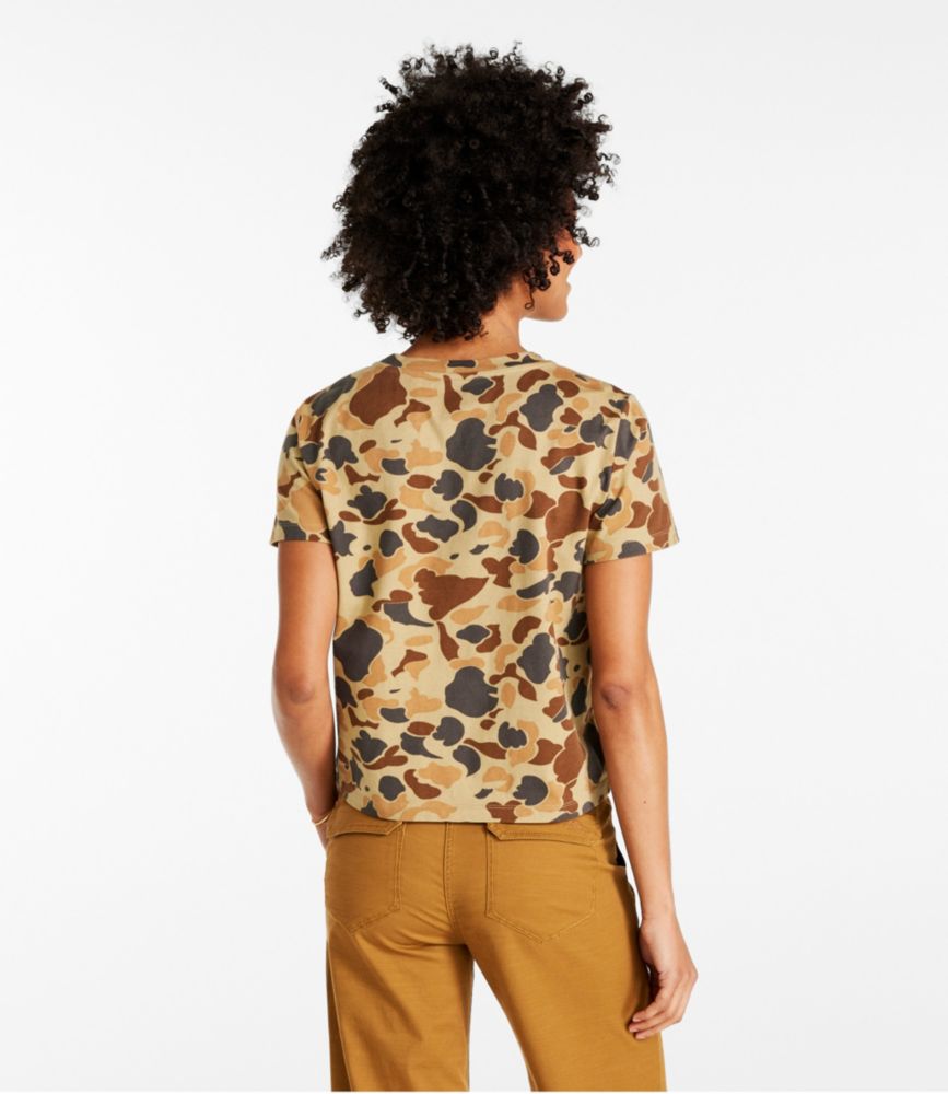 Women's Signature Rangeley Cotton Tee, Boxy - leoleo123123