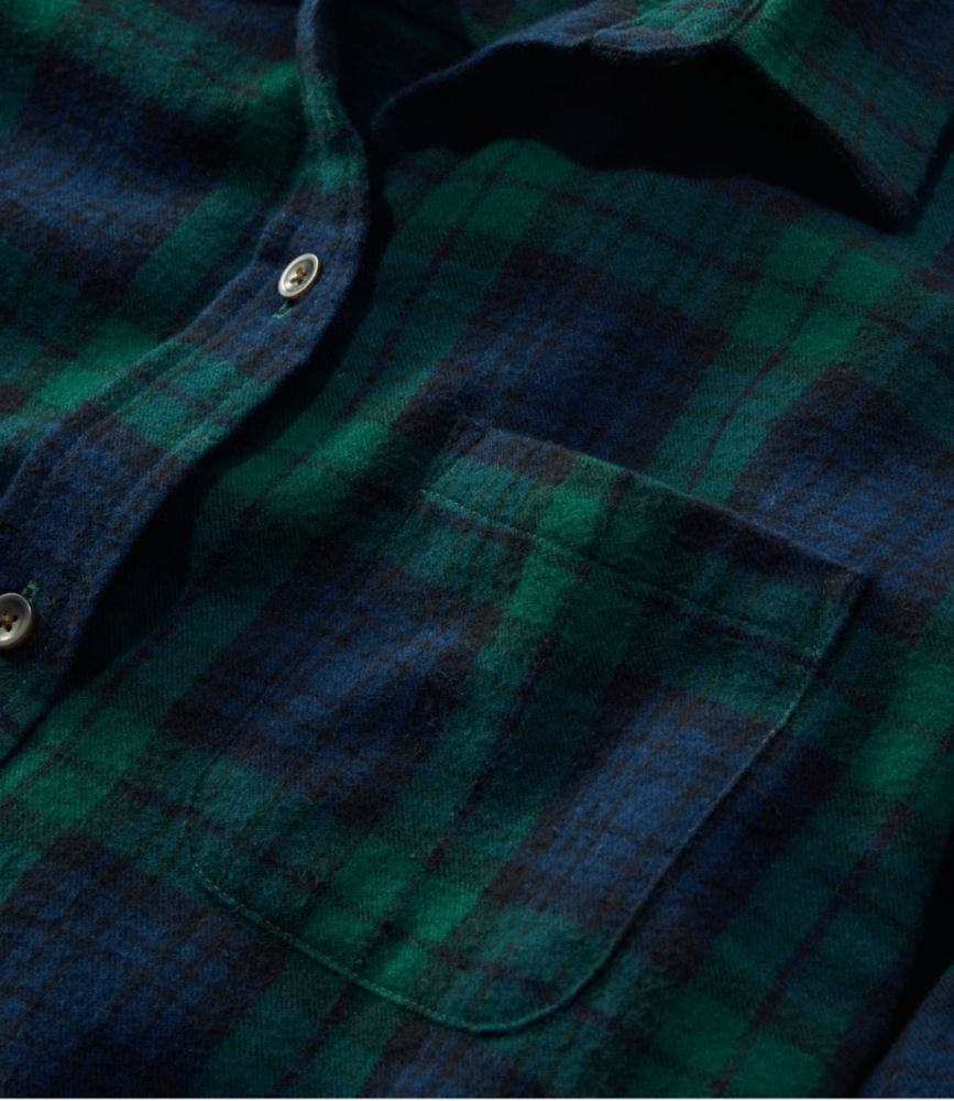 Women's Scotch Plaid Flannel Shirt, Relaxed - leoleo123123