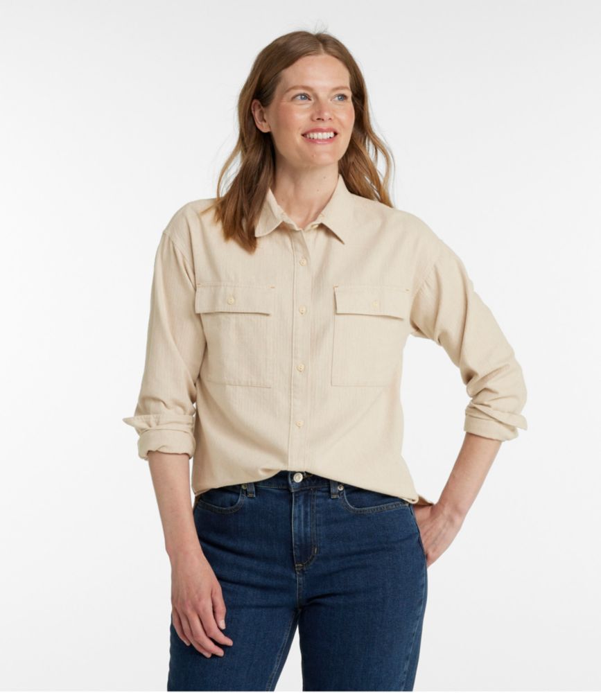 Women's Signature Camp Flannel Shirt, Heather - leoleo123123