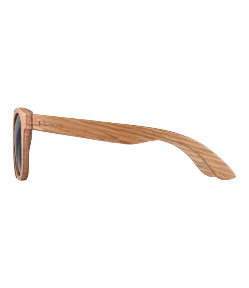 L.L.Bean Northwoods Polarized Wooden Sunglasses - leoleo123123