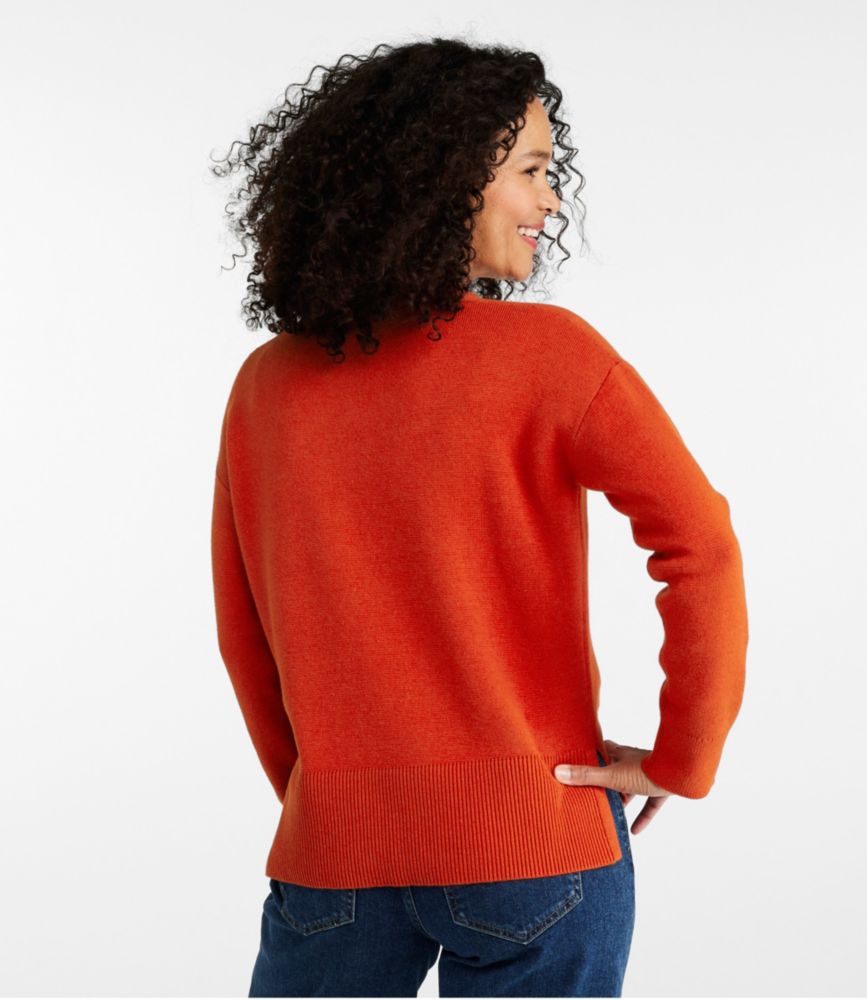 Women's Wicked Soft Cotton/Cashmere Crewneck Sweater - leoleo123123