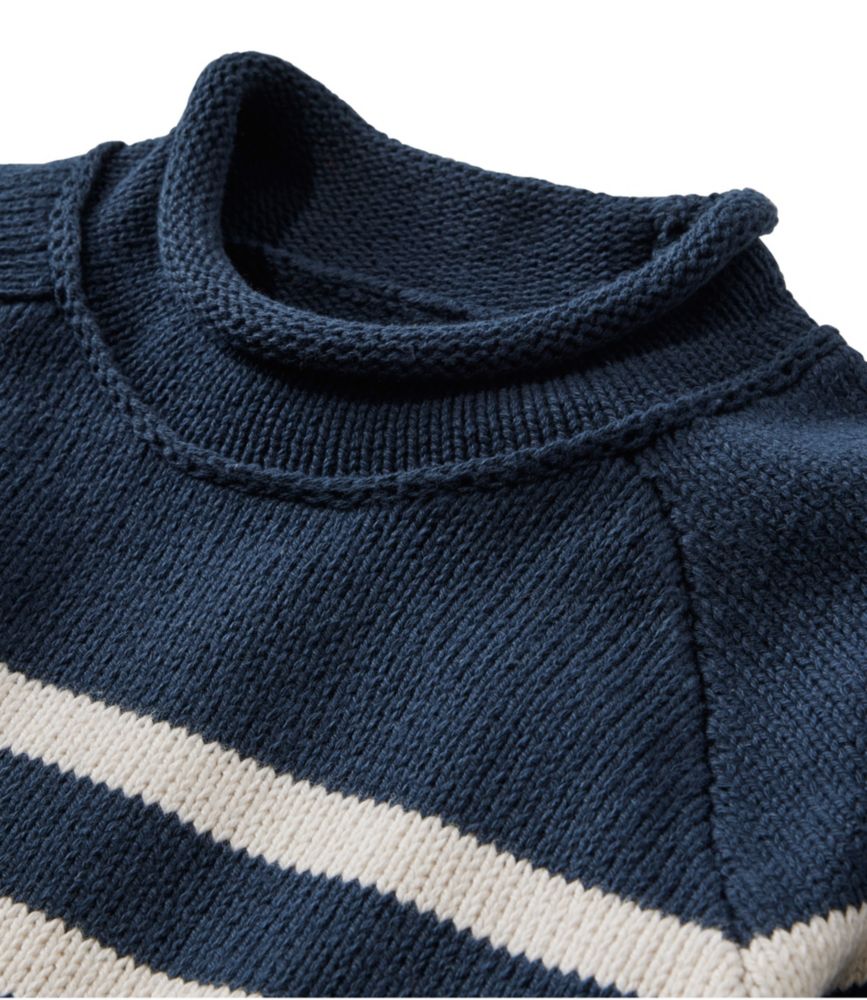 Women's Signature Original Cotton Sweater, Rollneck Novelty - leoleo123123