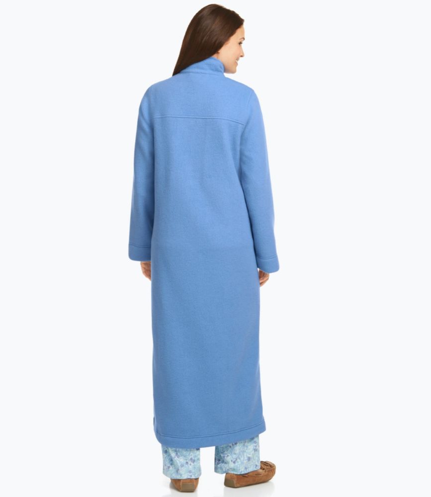 Women's Winter Fleece Robe, Zip-Front - leoleo123123