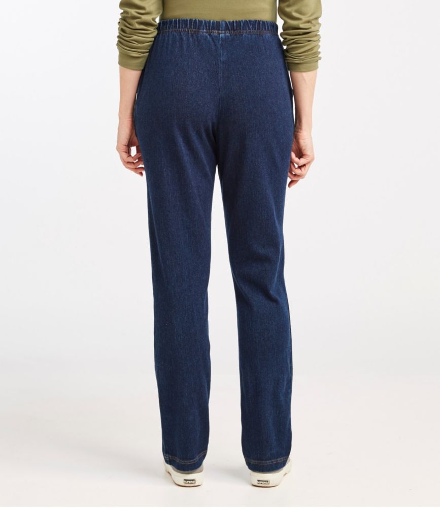 Women's Perfect Fit Pants, Denim Original Tapered Leg - leoleo123123