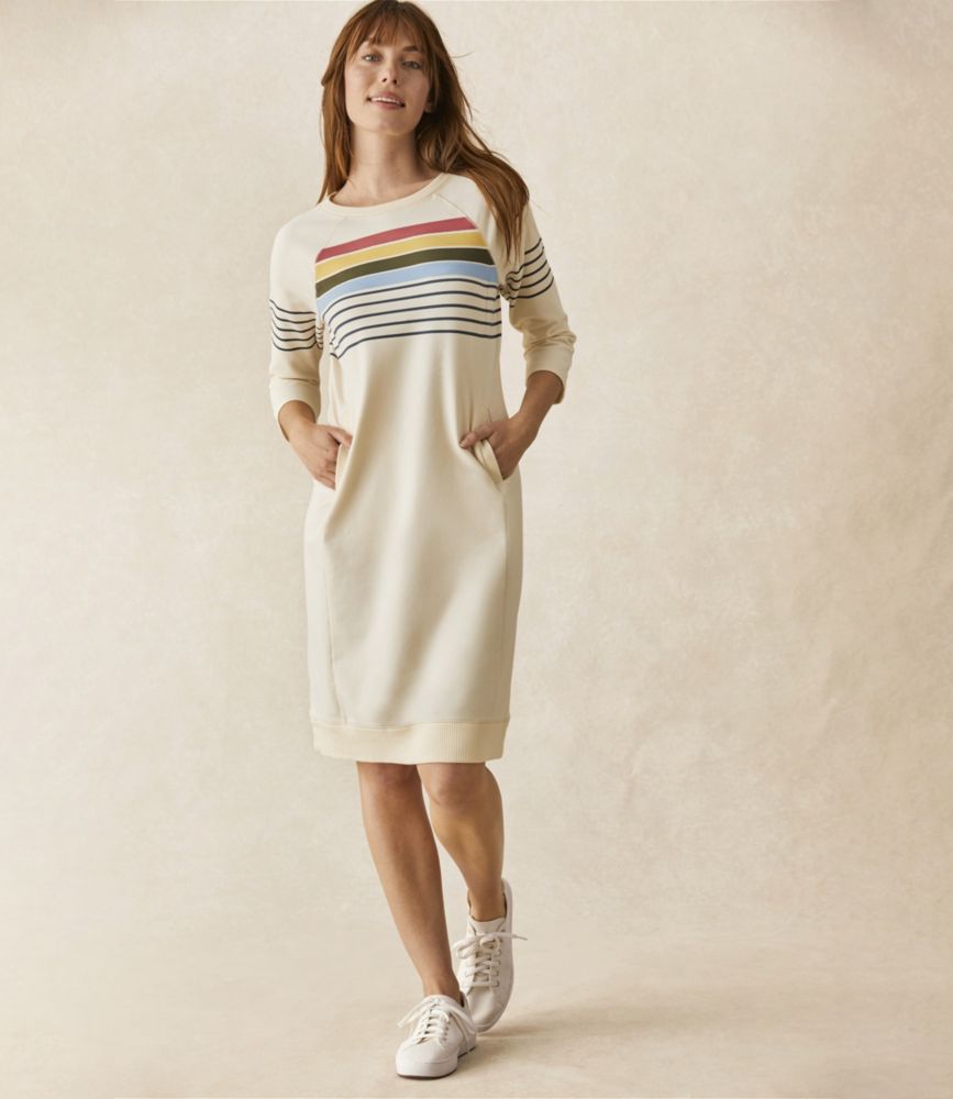 Women's L.L.Bean 24/7 Sweats, Dress Stripe - leoleo123123