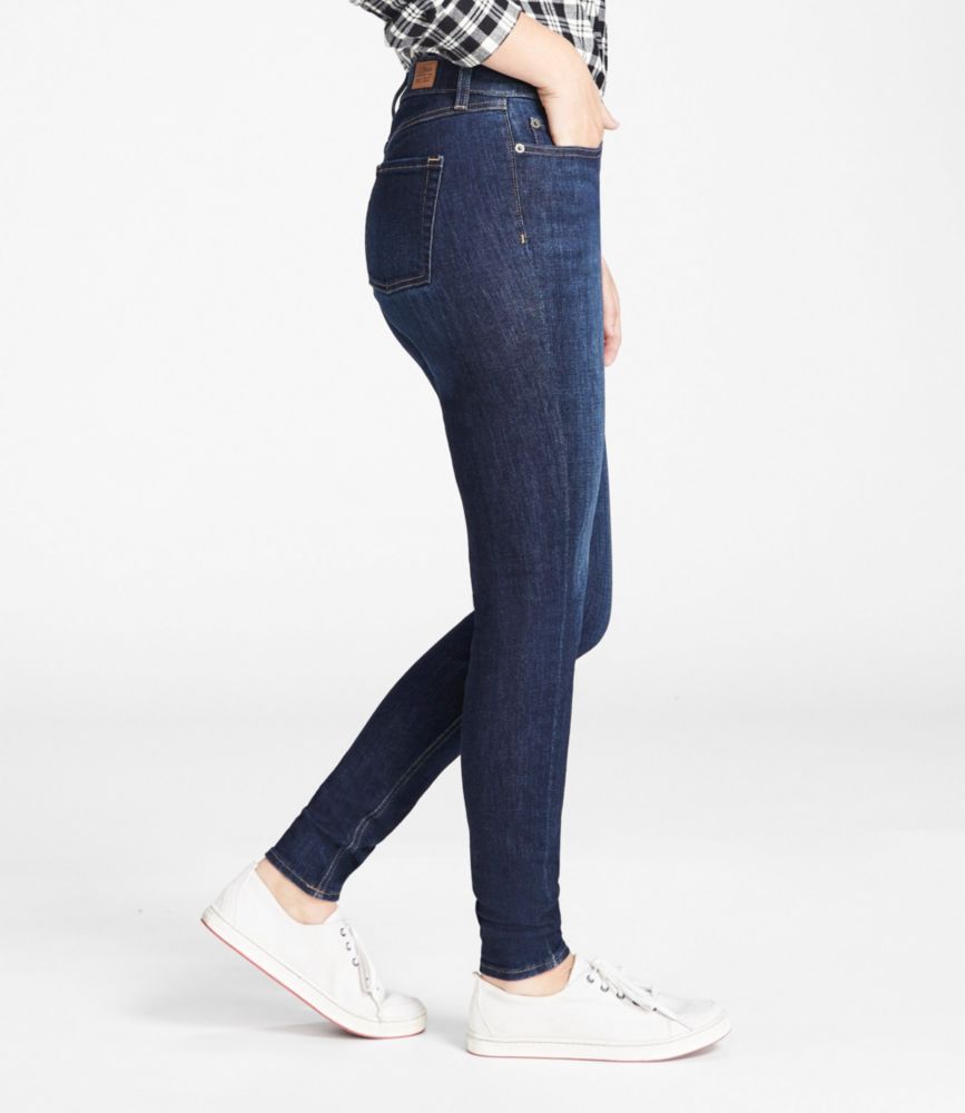 Women's BeanFlex® Jeans, Mid-Rise Skinny-Leg Pull-On - leoleo123123