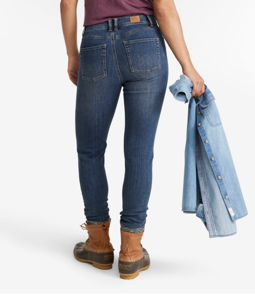 Women's BeanFlex® Jeans, Mid-Rise Skinny-Leg - leoleo123123
