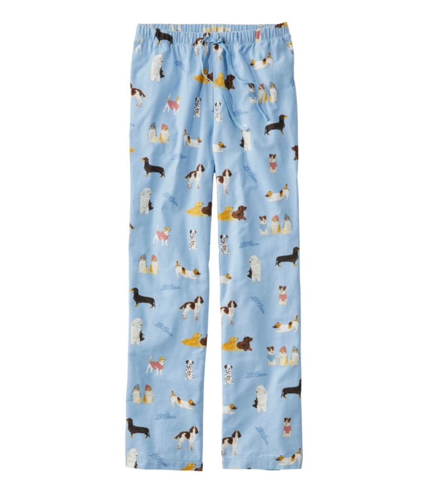 Women's L.L.Bean Flannel Sleep Pants, Print - leoleo123123