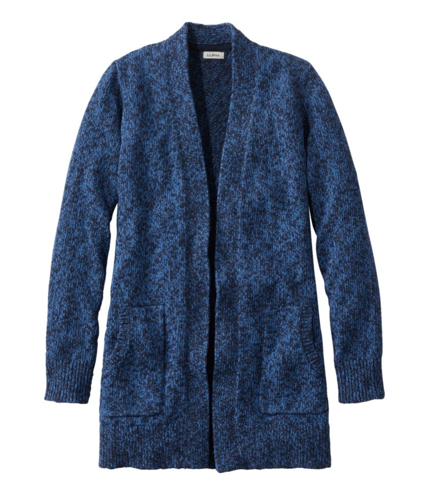 Women's Cotton Ragg Sweater, Open Cardigan - leoleo123123
