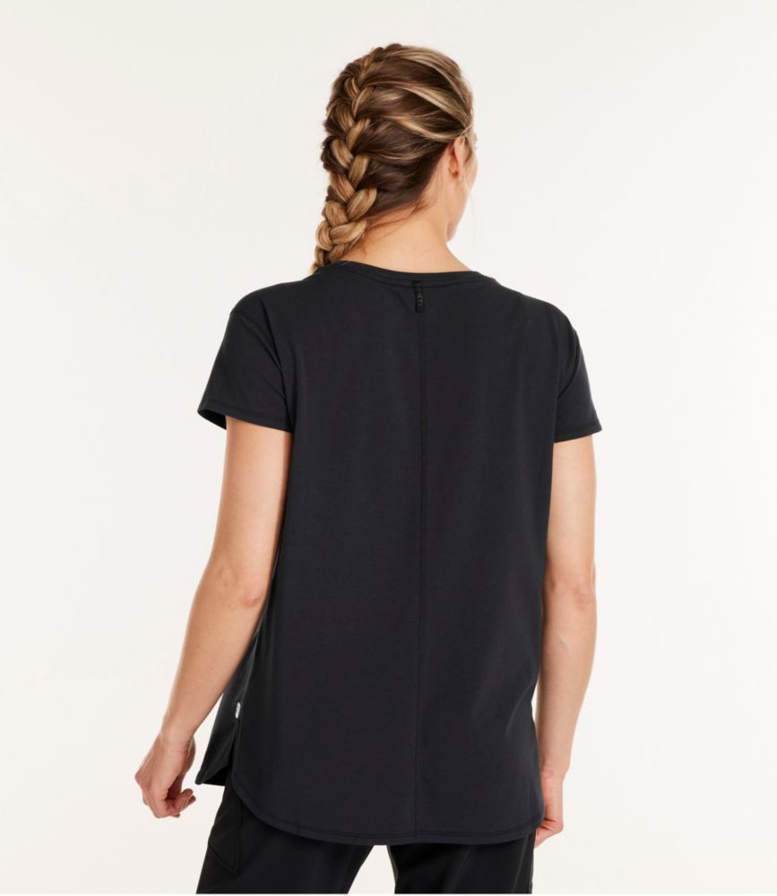 Women's Beyond Soft Crewneck Tee, Short-Sleeve Graphic - leoleo123123