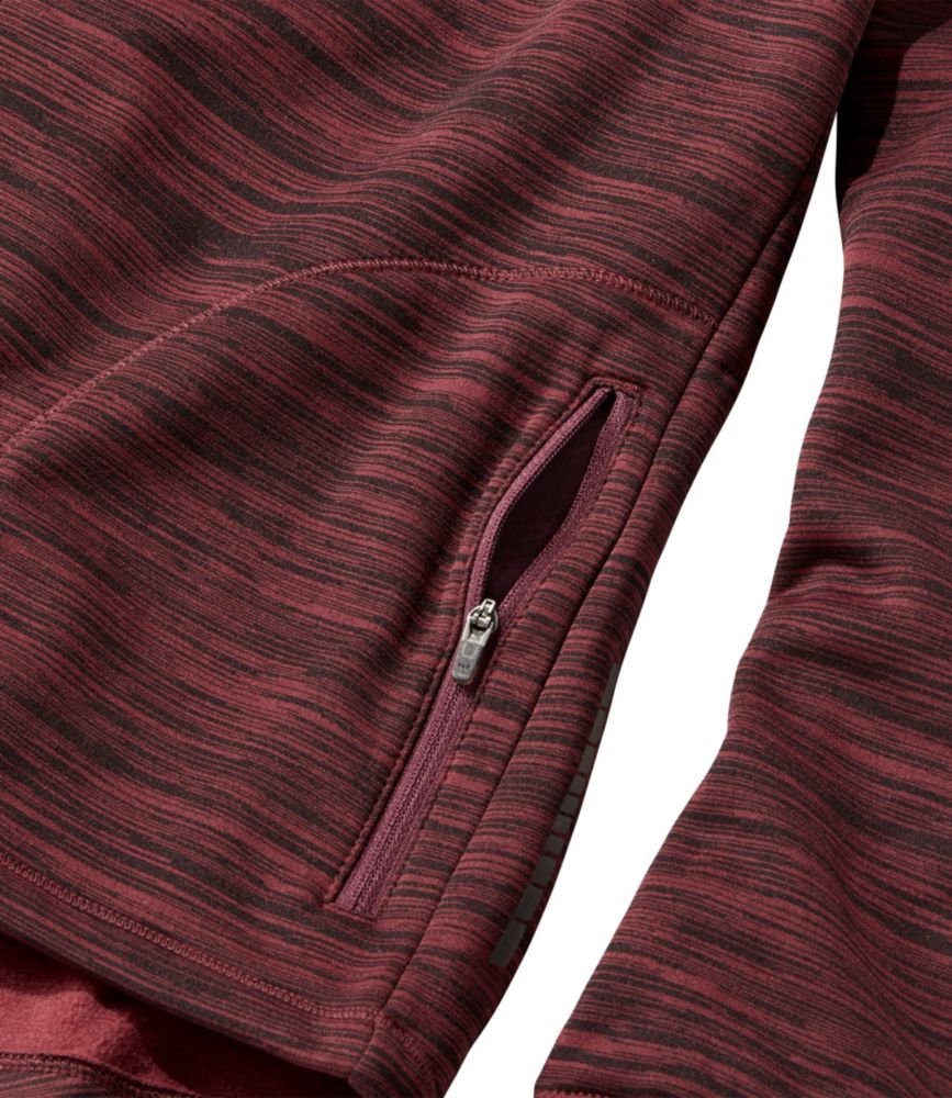 Women's PrimaLoft ThermaStretch Fleece, Full-Zip Hoodie - leoleo123123