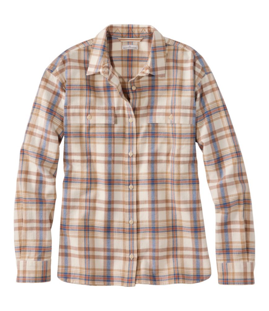 Women's Signature Camp Flannel Shirt - leoleo123123