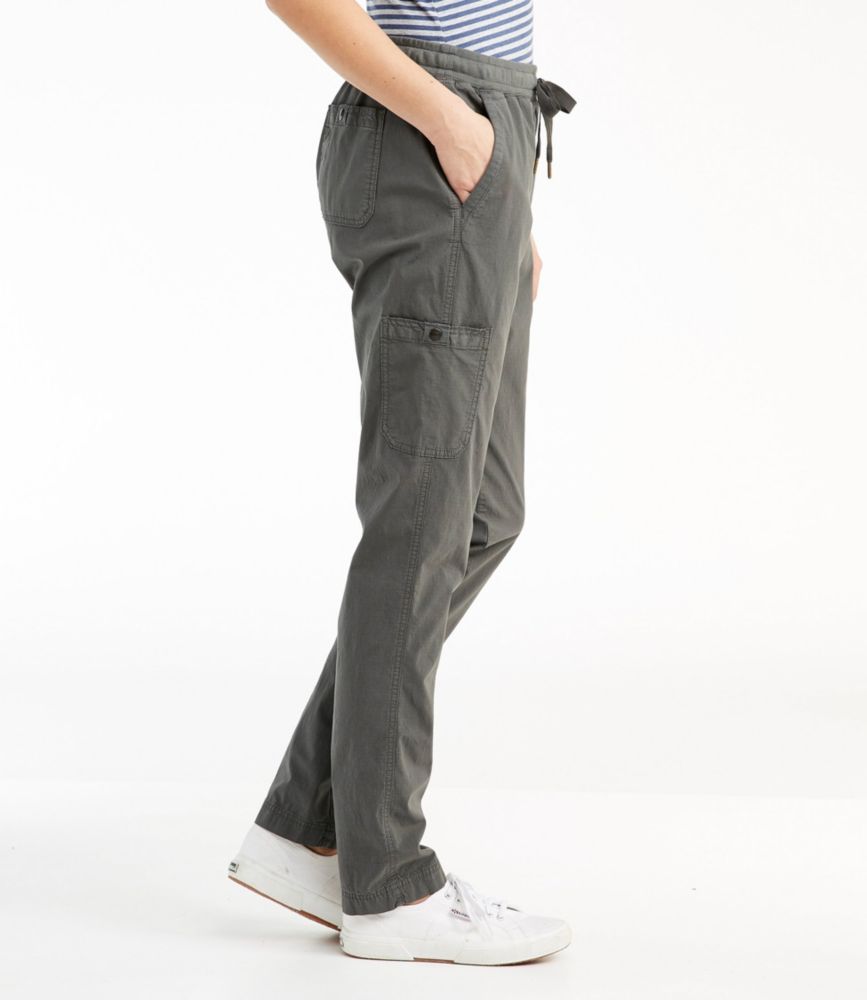 Women's Stretch Ripstop Pull-On Pants, Slim-Leg - leoleo123123