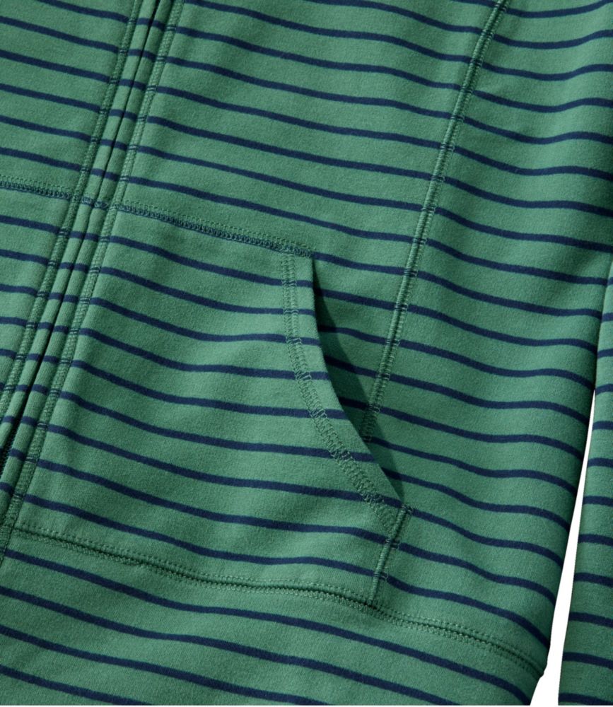 Women's Ultrasoft Sweats, Full-Zip Mock-Neck Jacket Stripe - leoleo123123