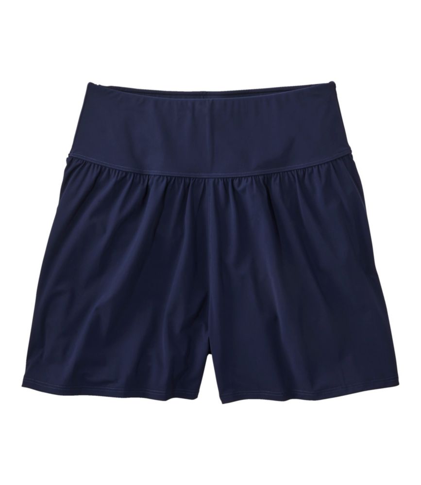 Women's Shaping Swimwear, Soft-Drape Swim Shorts - leoleo123123