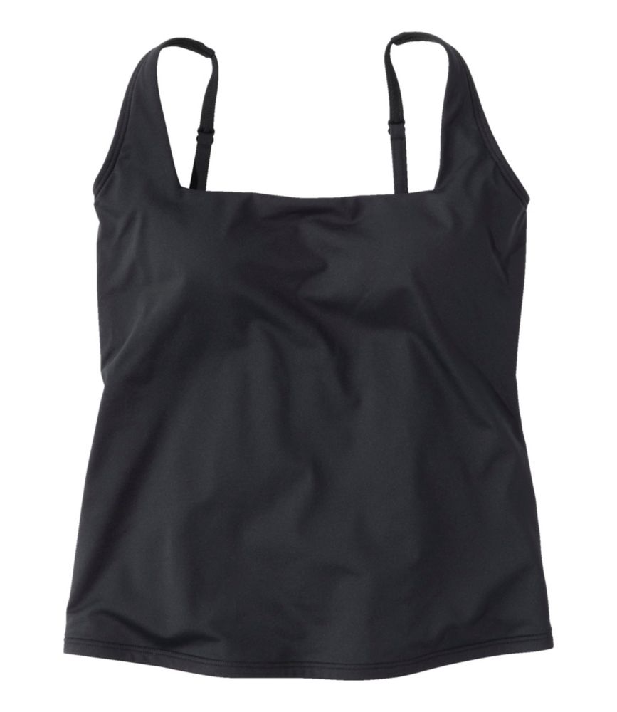 Women's New Currents Swimwear, Squareneck Tankini Top - leoleo123123