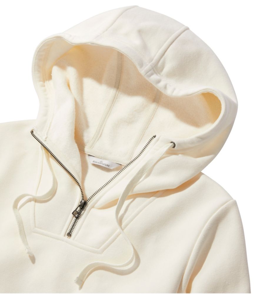 Women's Signature Quarter-Zip Hooded Sweatshirt - leoleo123123