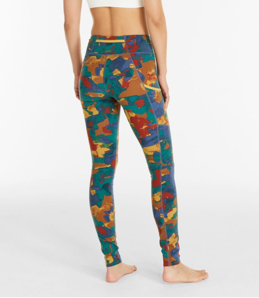 Women's Boundless Performance Pocket Tights, Mid-Rise Print - leoleo123123