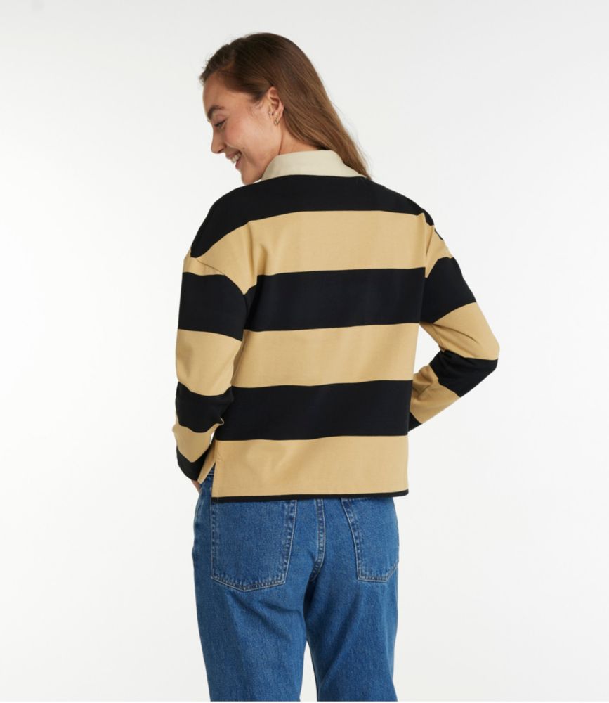 Women's Signature Original Cotton Rugby Polo - leoleo123123