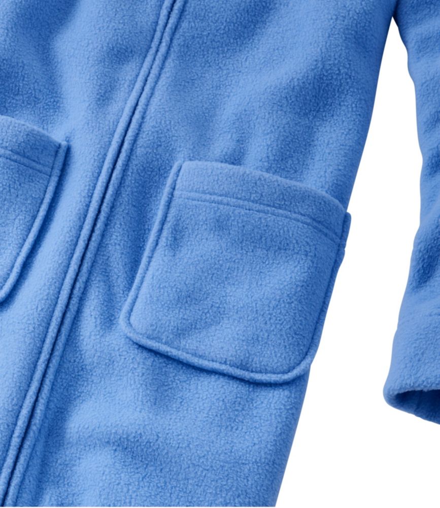 Women's Winter Fleece Robe, Zip-Front - leoleo123123