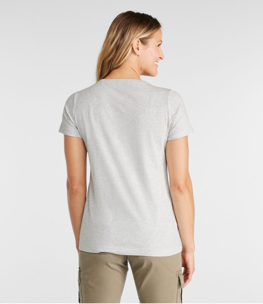 Women's Washed Cotton Tee, Short-Sleeve Crewneck Graphic - leoleo123123