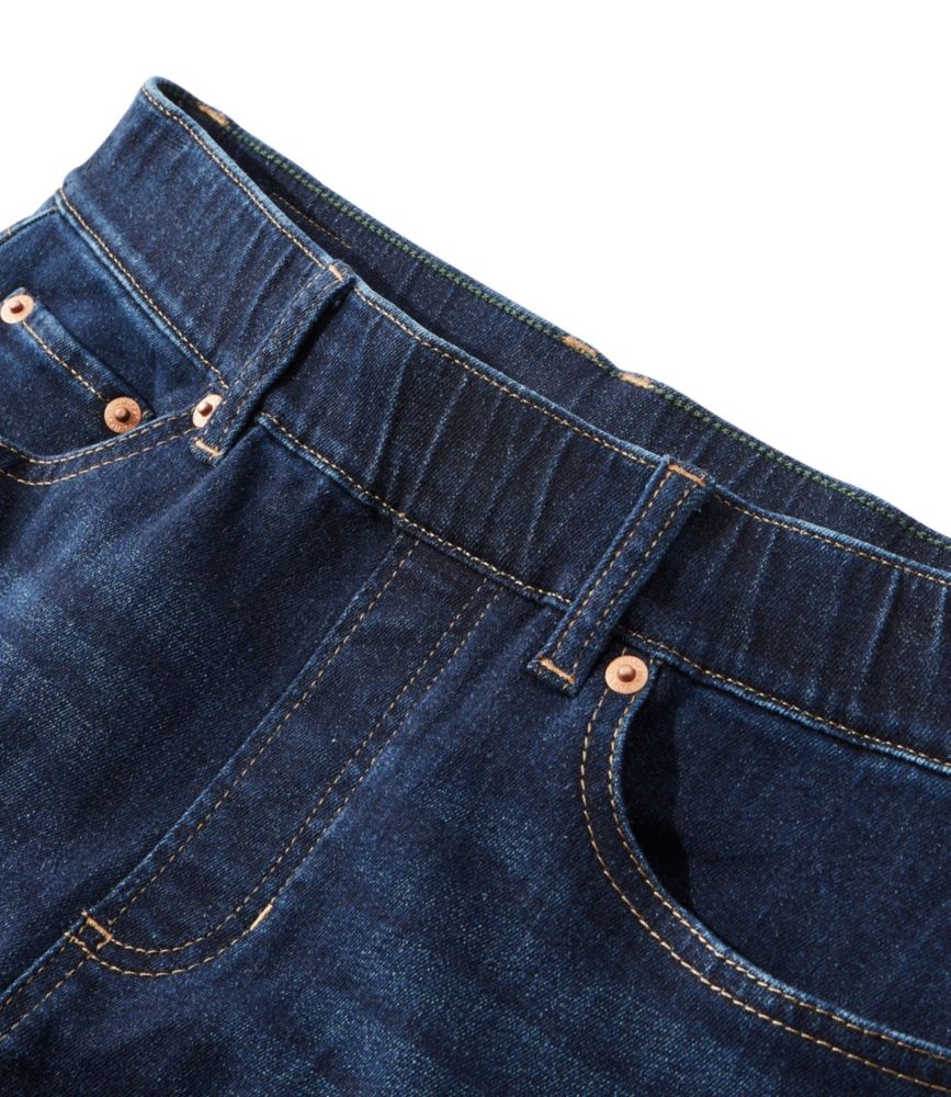 Women's BeanFlex® Jeans, Mid-Rise Skinny-Leg Pull-On - leoleo123123