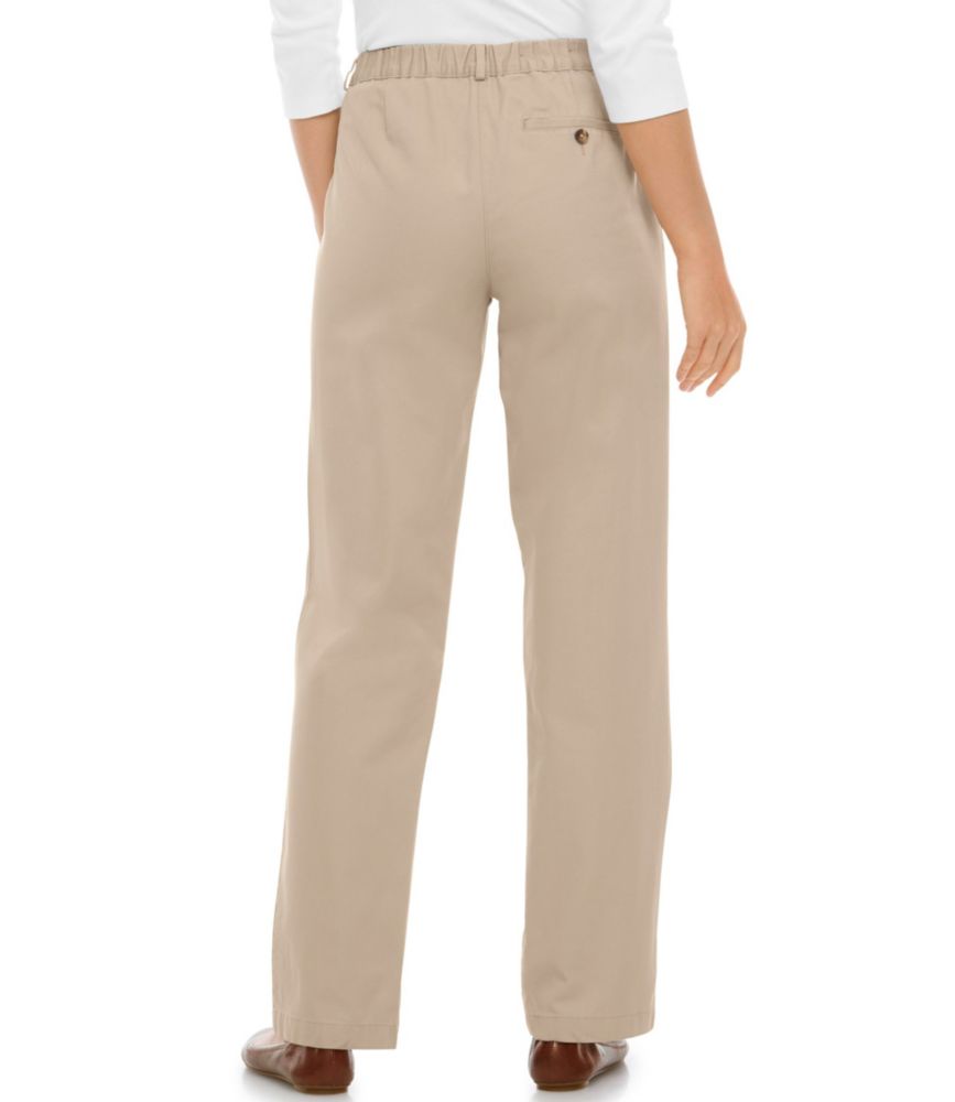 Women's Wrinkle-Free Bayside Pants, Ultra High-Rise Comfort Waist Tapered-Leg - leoleo123123