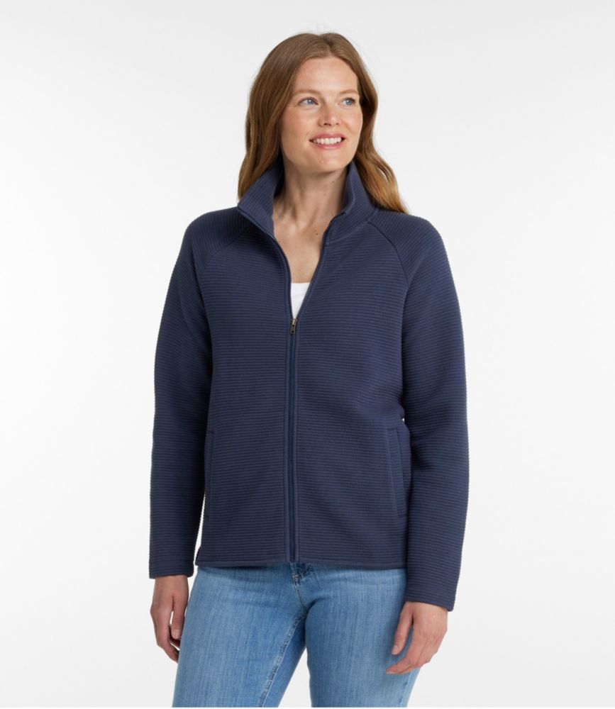 Women's Lakewashed Double-Knit Full-Zip - leoleo123123
