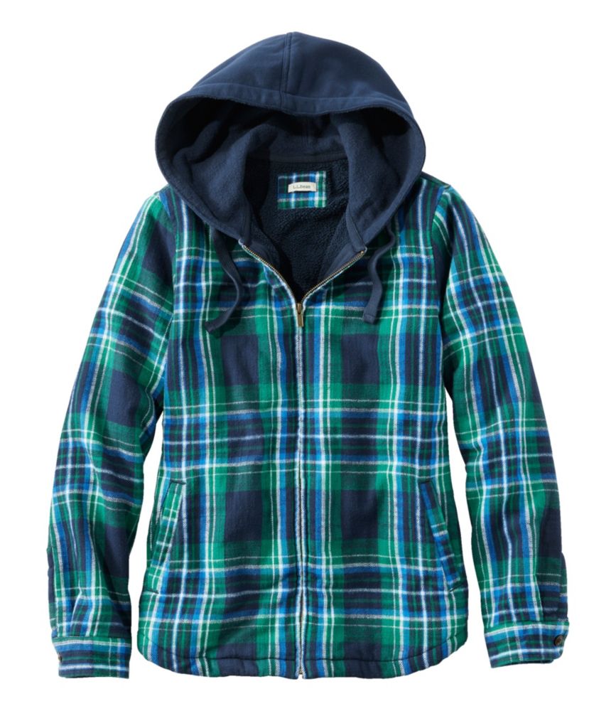 Women's Sherpa-Lined Flannel - leoleo123123