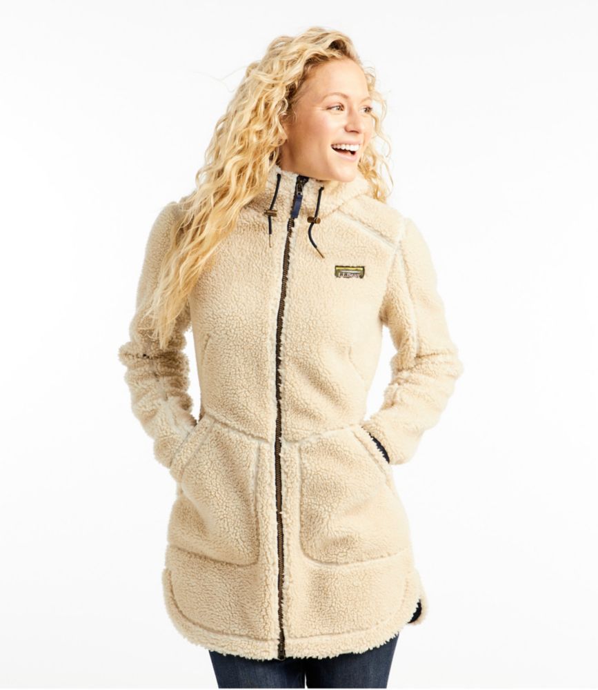 Women's Mountain Pile Fleece Coat - leoleo123123