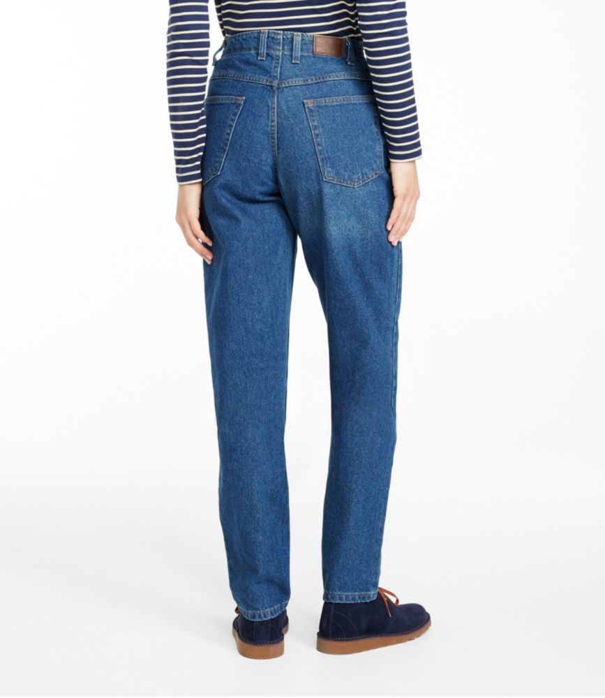 Women's Double L® Jeans, Ultra High-Rise Comfort Waist Tapered Leg - leoleo123123